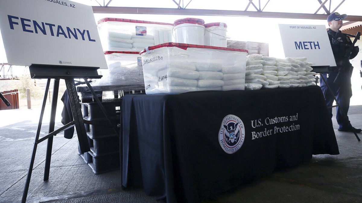 Rekord mennyiségű metamfetamint foglaltak le egy mexikói-amerikai határátkelőnél