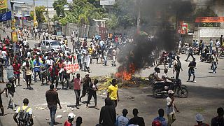 Thousands demand ouster of Haiti PM in new protest