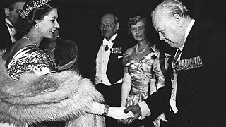 Die spätere Queen traf Winston Churchill schon 1950