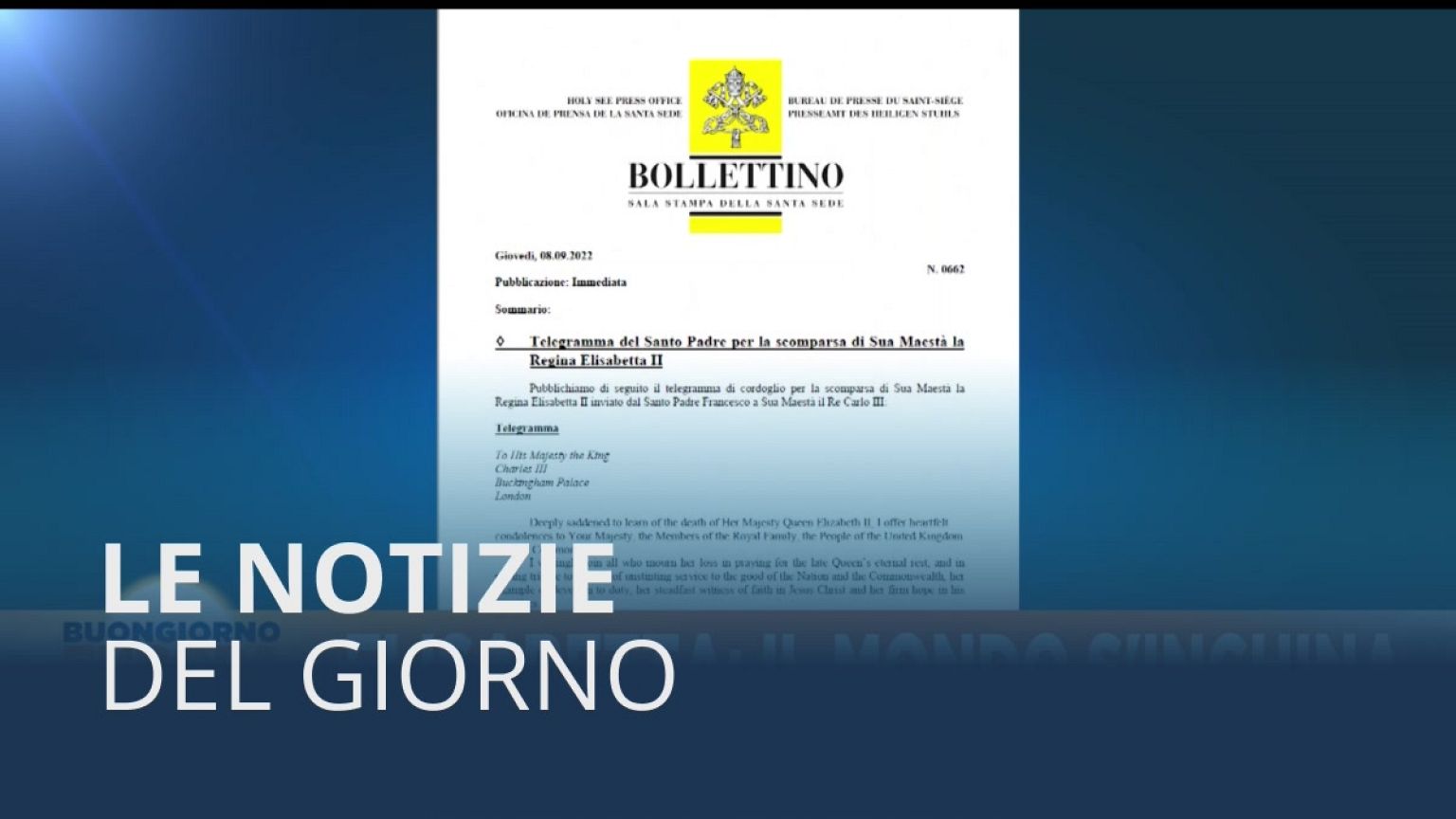 Le notizie del giorno | 09 settembre - Mattino