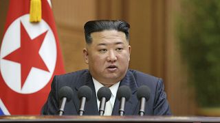  زعيم كوريا الشمالية كيم جونغ أون.