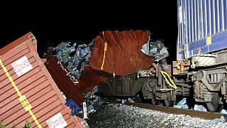 Vasúti baleset Horvátországban péntek éjjel