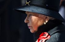 2013. november 10-én Londonban készített kép II. Erzsébet brit királynőről, aki 2022. szeptember 8-án, 96 éves korában, uralkodásának 71. évében elhunyt.