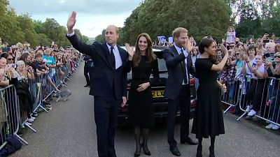 William, Kate, Harry und Meghan - die Fab Four nach dem Tod der Queen in Windsor
