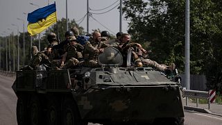 نیروهای اوکراینی در منطقه دونتسک