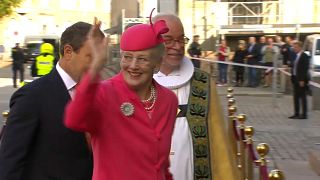 La reine du Danemark, Margrethe II, dimanche 11 septembre.