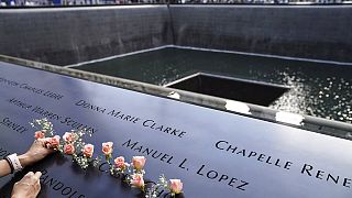 Gedenkfeier zum 21. Jahrestag der Anschläge vom 11. September in New York.