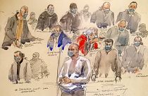 Ali Riza Polat, complice d'Amedy Coulibaly, lors du procès en première instance - Paris, le 14/12/2020