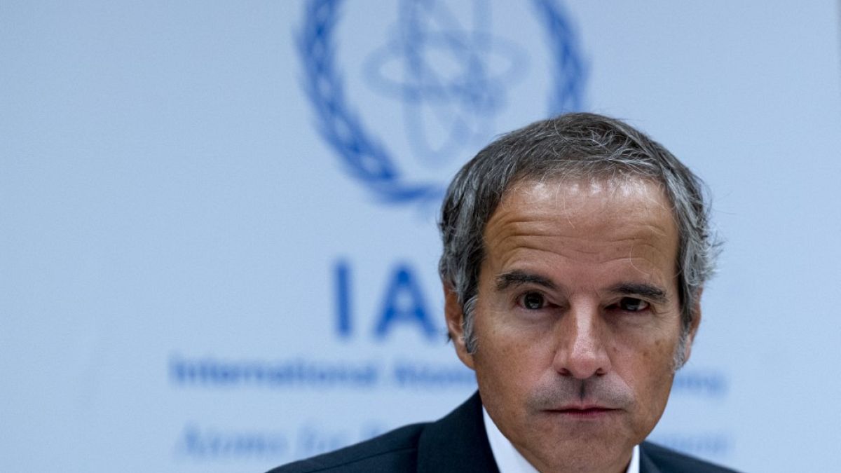 Rafael Grossi lors du Conseil des gouverneurs de l'AIEA, lundi 12 septembre 2022, Vienne (Autriche)