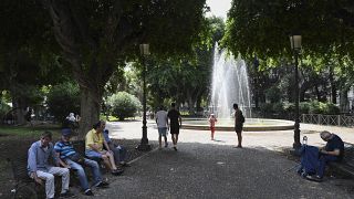 Jardim na Catânia, Sicília, Itália