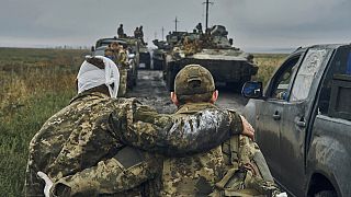 Ουκρανοί στρατιώτες στο Χάρκοβο