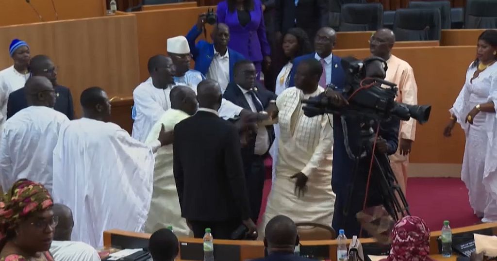 Scuffles In Senegal's New Parliament Taint First Session | Africanews