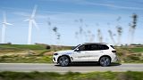 The BMW iX5 Hydrogen prototype model.