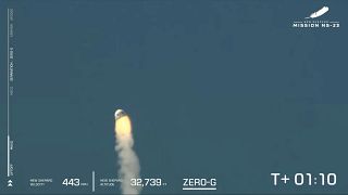 تحطّم صاروخ "بلو أوريجين" الفضائي