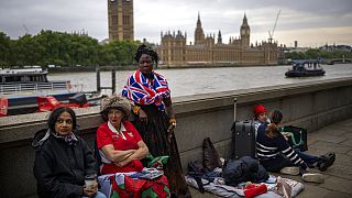 People begin queuing in London to pay their last respects to Queen Elizabeth II