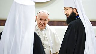 Papst bei internationalem Kirchentreffen in Kasachstan