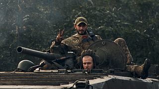 جنود أوكرانيون في خاركيف، الثلاثاء 13 سبتمبر 2022