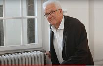 Winfried Kretschmann in der Energiespar-Kampagne #Cleverland