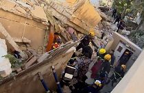 Search goes on at site of Amman building collapse