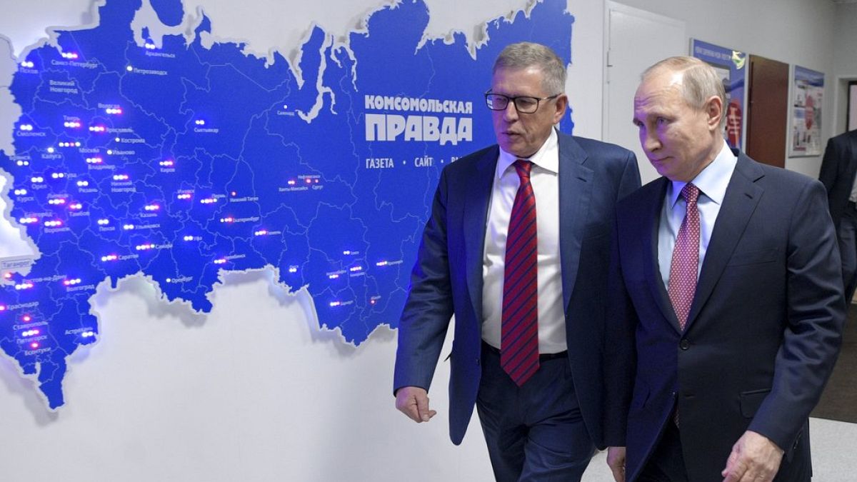 Wladimir Sungorkin mit Wladimir Putin 2018