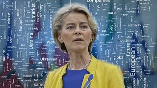 Here are the top words used in Ursula von der Leyen's speech