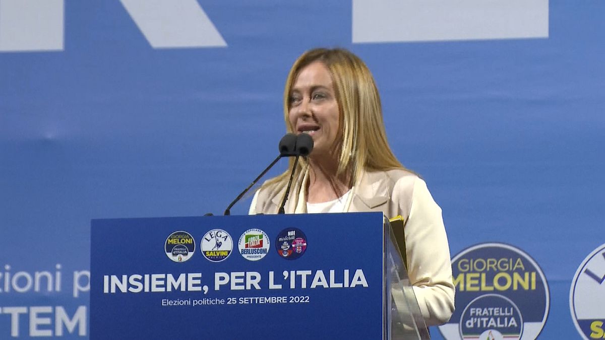 Italy's far right future: will Giorgia Meloni become first female PM?
