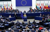 نشست اعضای پارلمان اروپا در استراسبورگ