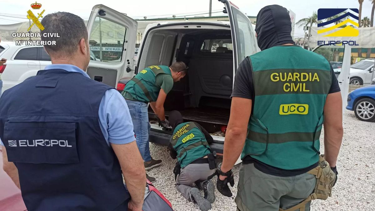 The investigation was initiated by the Spanish Guardia Civil at the beginning of 2021.