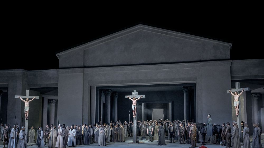 This German Passion Play has been performed every decade since 1634