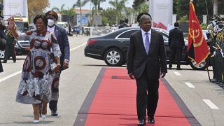 Angolan President João Lourenço is inaugurated for a second term