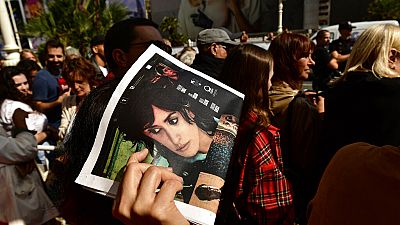 Des fans au festival de San Sebastian, Espagne, le 26 septembre 2022