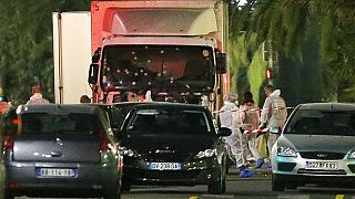Le camion bélier de l'attentat de Nice du 14 juillet 2016