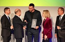 Vladimir Klitschko recebe prémio de homenagem ao povo ucraniano