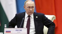 El presidente de Rusia, Vladímir Putin, en la cumbre de la OCS en Uzbekistán