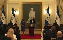 El presidente de El Salvador, Nayib Bukele, anuncia que buscará la reelección en el Día de la Independencia del país.