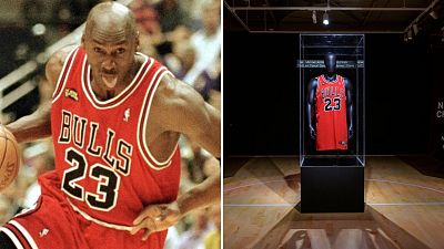 Michael Jordan 'Last Dance' jersey from 1998 NBA Finals sells for