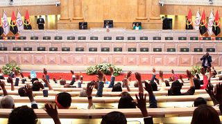 Parlamento angolano recebe os deputados eleitos
