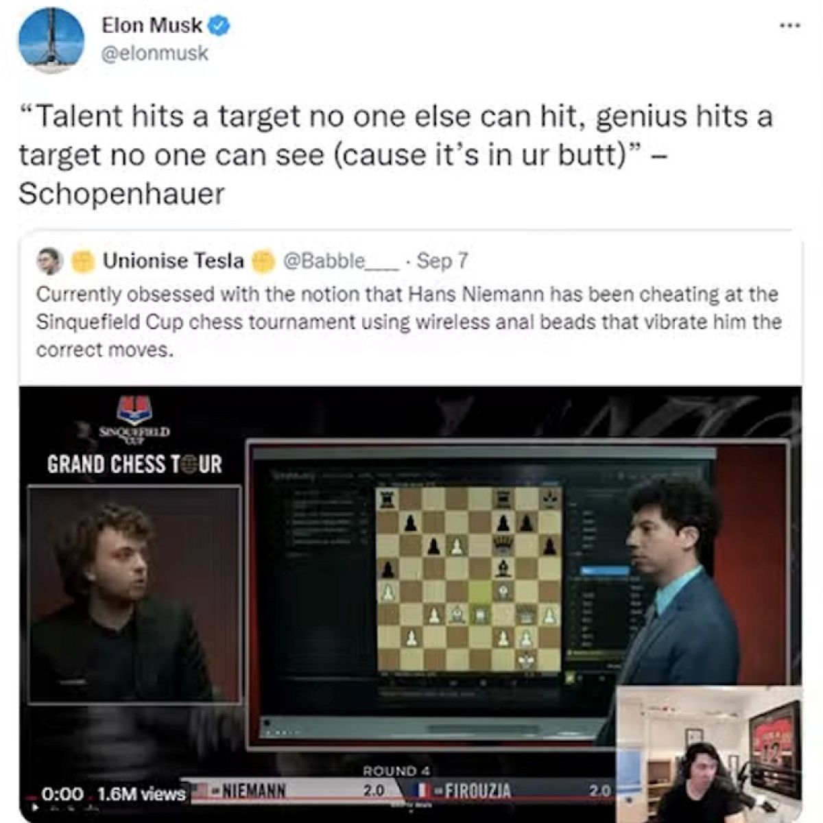 Chess Scandal Out With Anal Beads In With Cheating Accusations Euronews 0175