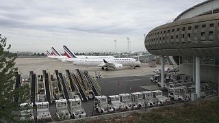 A greve fez-se sentir em força no aeroporto de Paris-Charles de Gaulle