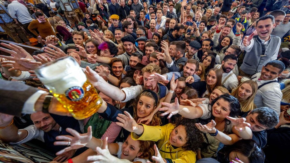 Oktoberfest back for first time since pandemic, Saturday 17 2022.