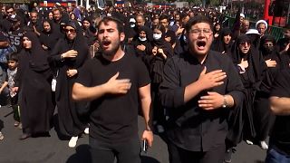 Iranian mourners mark Arbaeen Day