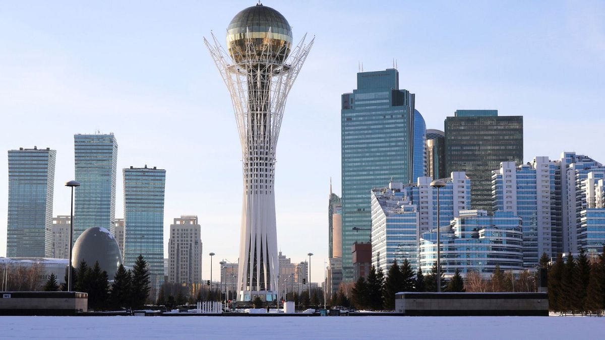 نمایی از پاتیخت قزاقستان