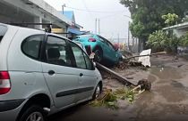 خسائر أعصار فيونا في غوادالوب.