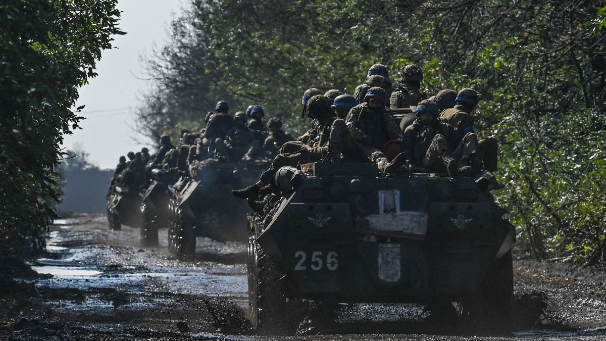قوات أوكرانية في نوفوسيليفكا