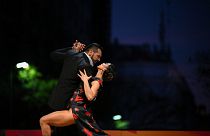 Ganadores de la categoría de tango de escenario