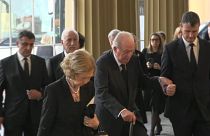 El rey emérito Juan Carlos y la reina emérita Sofía acuden al funeral de la reina Isabel II