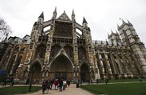 L'abbaye de Westminster, Londres, le 24/01/2011