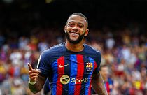 A holland válogatott Memphis Depay 2021-ben igazolt az FC Barcelonába a francia Lyontól