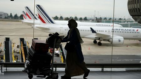 Many domestic and some international flights were canceled in France Friday as air traffic controllers went on a national strike over pay and recruitment issues. 
