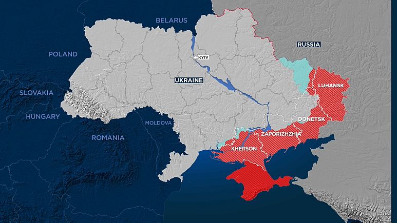 Карта днр и лнр на сегодня подробная с городами занятыми